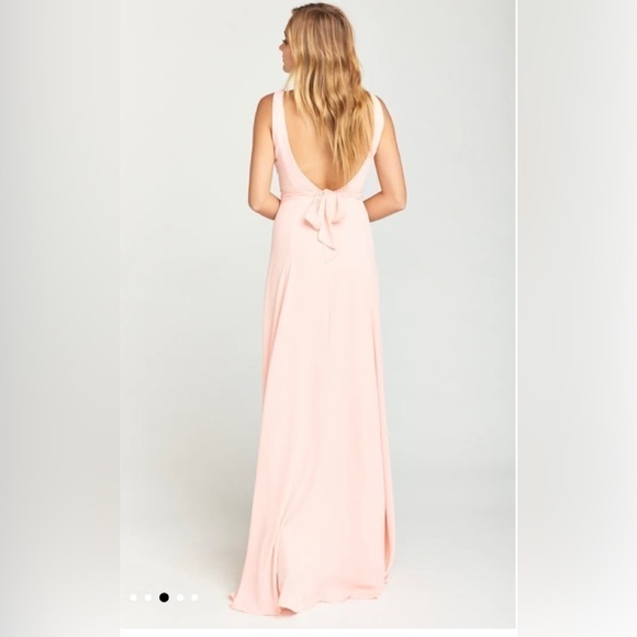 SHOW me your mumu Jenn maxi dress NWT peach/pink - Picture 5 of 16